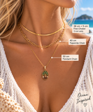 Emerald Tree of Life Necklace