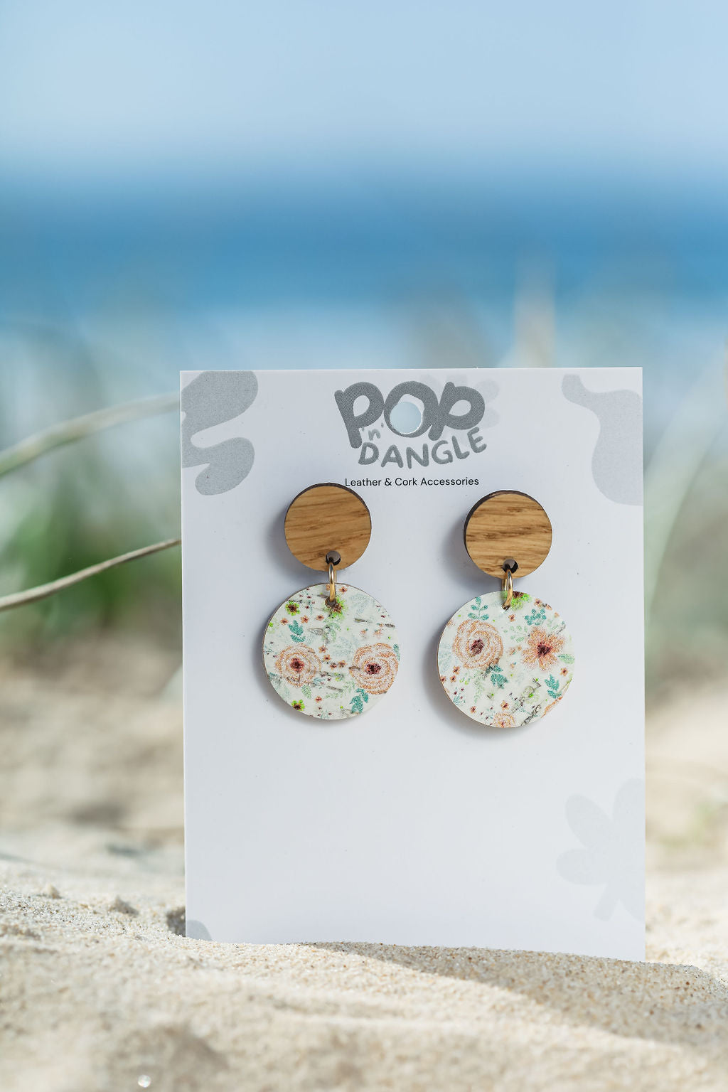 Daisy Orbit Earrings 20 mm