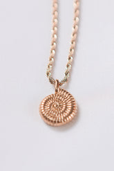 Gold_Spiral_Shell_Waterproof_Necklace