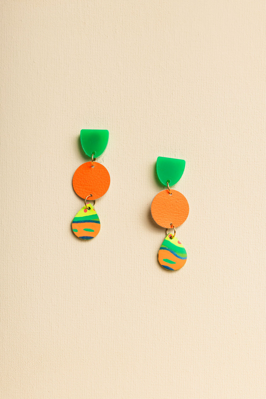 Green_Stud_Colourpop_Drop_Leather_earrings