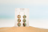 Jade Embossed Infinity Drops Earrings