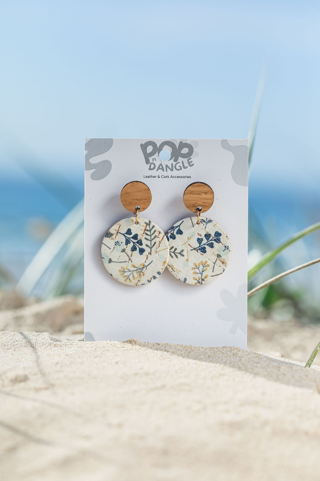 Oriental Orbit Drops 35mm Drop Earrings