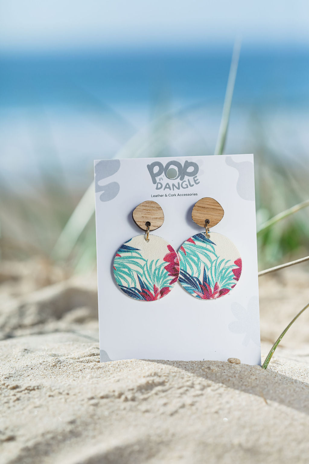 Palm Orbits Drop Earrings 25m