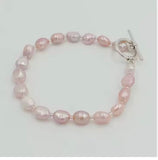7mm Freshwater Pearl Bracelet – Toggle Clasp
