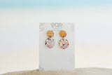 Soft Garden Orbit Drop Earrings 15m
