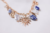 Statement Charm Necklace