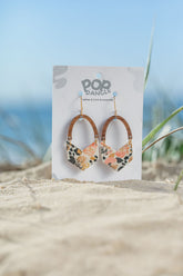 Elegant Arches Leopard.1 V Shape earrings