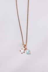 Turtle & Shell Charm Necklace