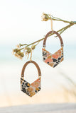Elegant Arches Leopard.1 V Shape earrings