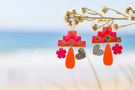 Dazzling Statement Earrings: