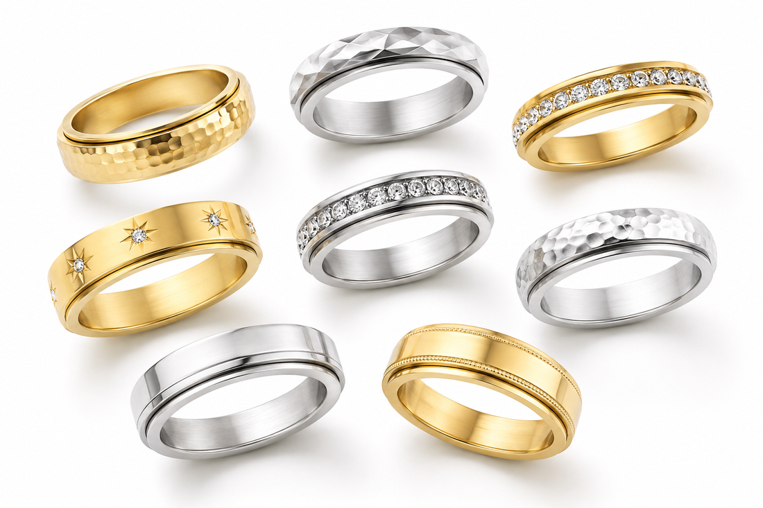 Spinner Anxiety Rings