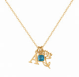 Personalised Birth-flower Necklaces