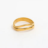Double Band Ring – Minimalist Stack Ring
