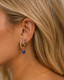 Ocean Blue Ear Stack – Set of 6 Earrings