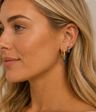 Ocean Blue Ear Stack – Set of 6 Earrings