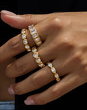 Heart CZ Ring – Cubic Zirconia Gold Ring