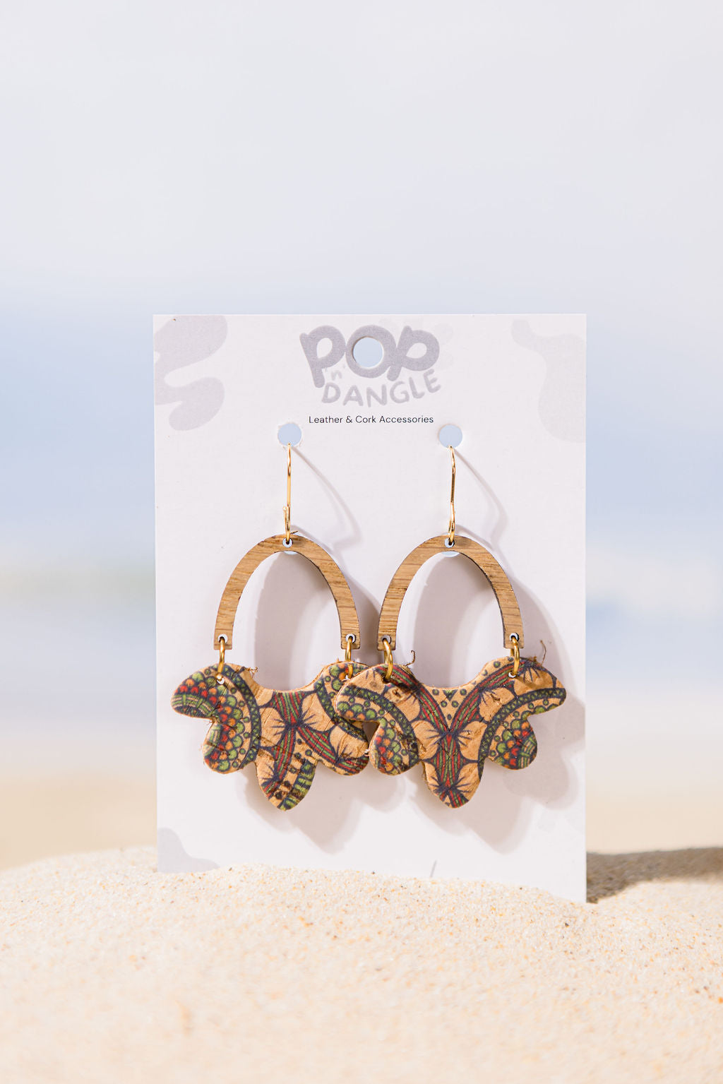 Moroccan Dream – Timber Arch Earrings