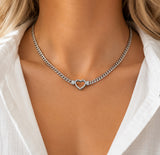Forever Heart Chain Necklace