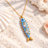 Enamel Fish Necklace