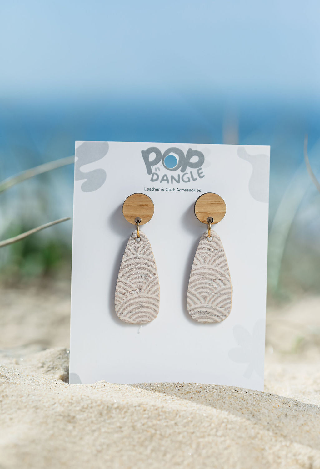 Boho Swirls Luxe Drop Earrings 