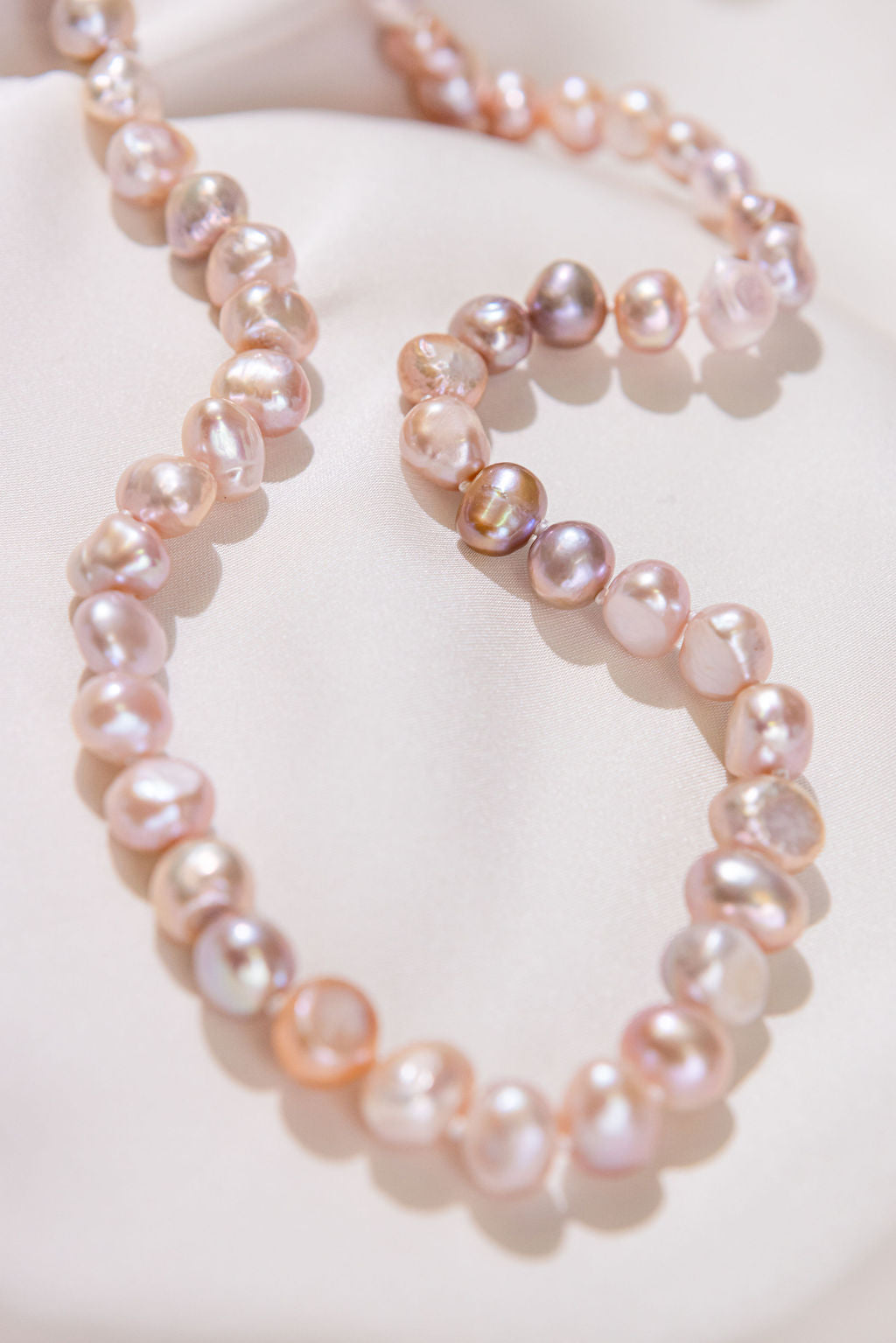 Freshwater Pearl Necklace Stainless Steel  Clasp