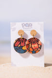 Flower Child – Orbit Drop Earrings