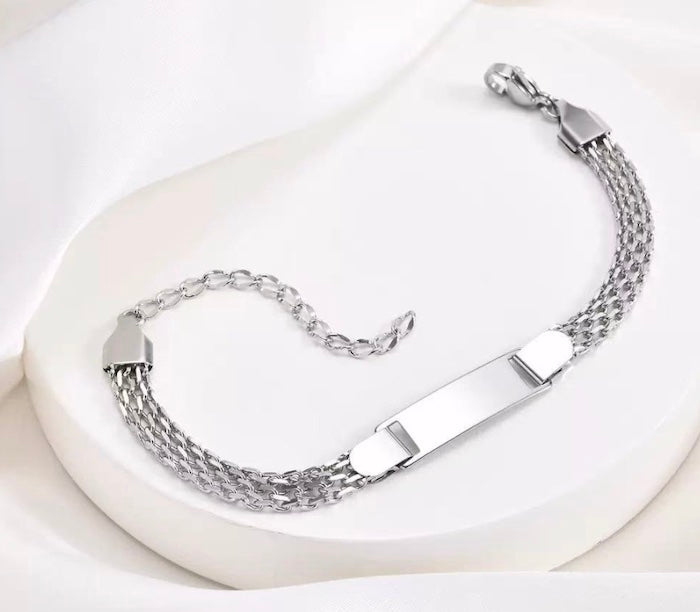 Silver Mesh Braceleys 