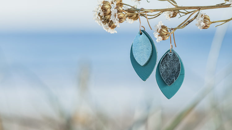 Blue Drop earrings 