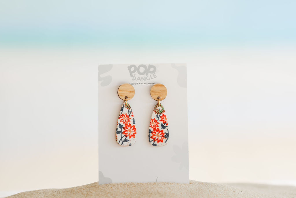 Soft Garden Luxe Drop Earrings 