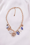 Statement Charm Necklace