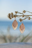 Rose Gold Drop Earrings 